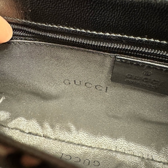 Vintage Gucci Tom Ford Velvet Devoré Chain Shoulder Bag - Picture 9 of 13